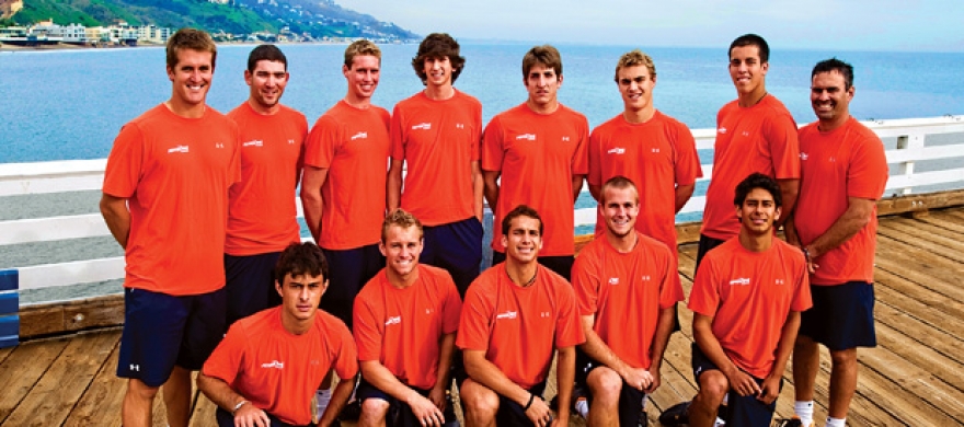 Waves mens diving team - Pepperdine University