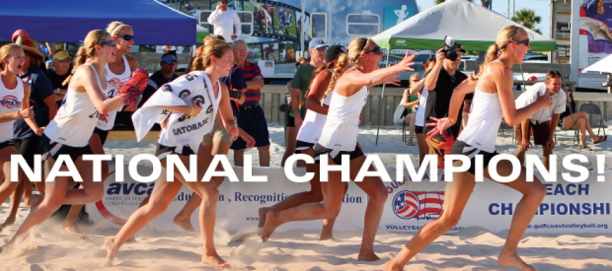 Waves women’s sand volleyball team - Pepperdine Magazine