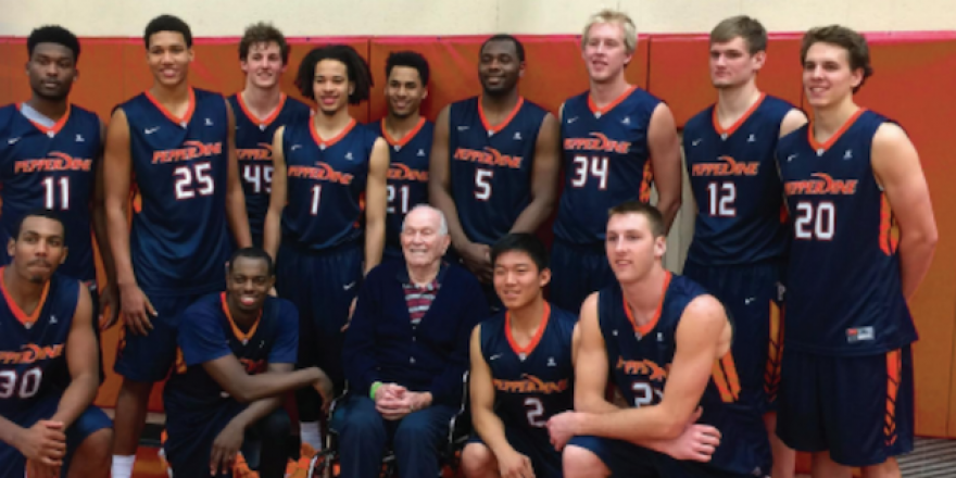 Mens basketball team - Pepperdine University