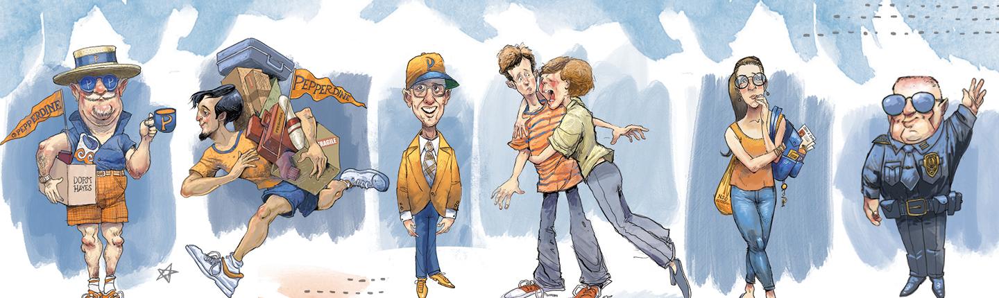 The Six People You Meet at NSO - Pepperdine Magazine