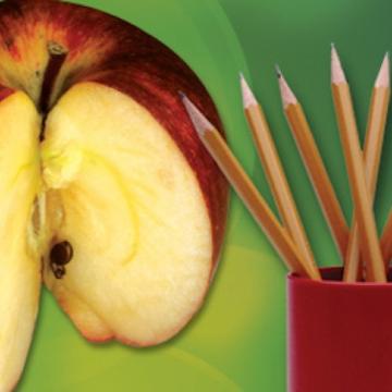 Apple and pencils - Pepperdine Magazine