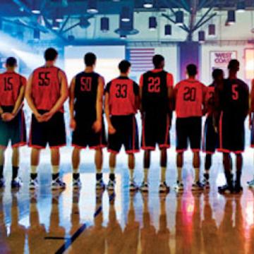 Mens basketball team - Pepperdine University