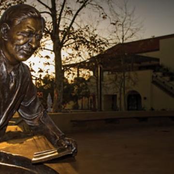 George Pepperdine statue - Pepperdine University