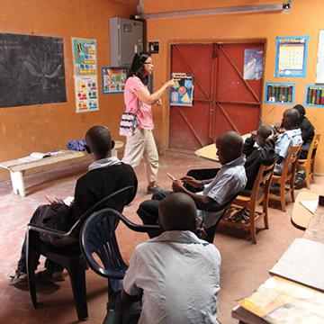 Students in class - Pepperdine Magazine