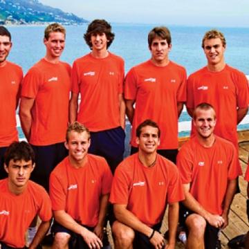 Waves mens diving team - Pepperdine University