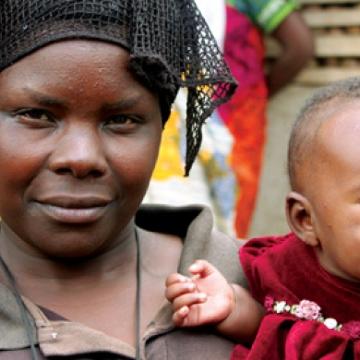 Rwandan family - Pepperdine Magazine
