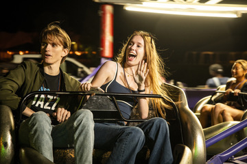 Attendees enjoyed a carnival at Madness Village