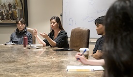 Jessica Hooten Wilson teaches a Great Books class