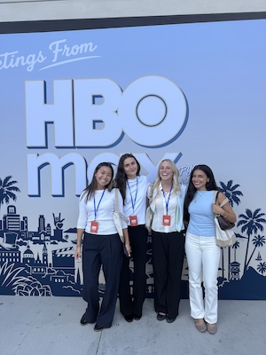 Ines Villarreal and her fellow interns