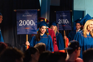 Pepperdine alumni entering the ceremony