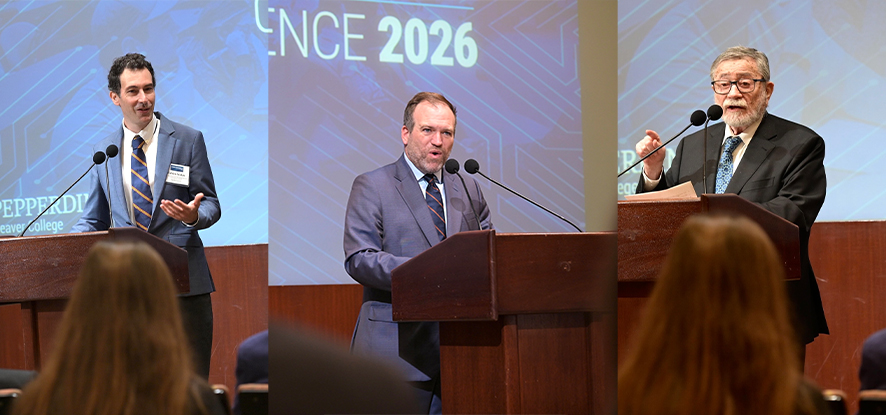 AI Conference hosts and speakers