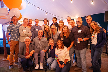 Rob Balucas and Pepperdine staff
