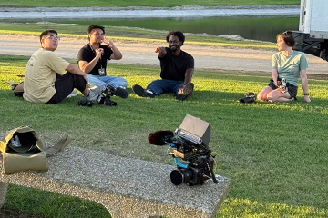 Behind the scenes