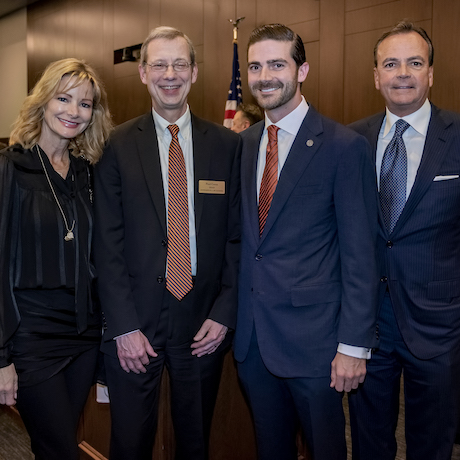 Tina Caruso, Paul Caron, Alex Caruso, Rick J. Caruso