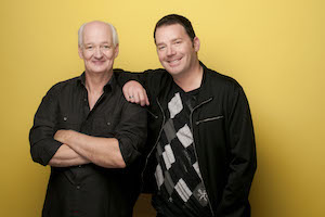 Colin Mochrie and Brad Sherwood