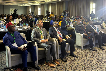 Audience members at the colloquium