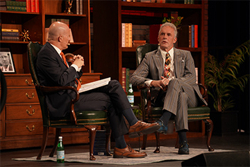 President Jim Gash and Dr. Jordan B. Peterson