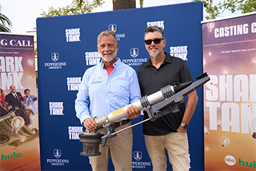 The Aquadome team were the first to pitch of the morning