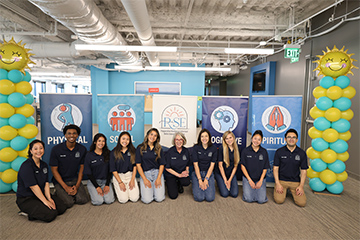 Connie Horton and Pepperdine RISE staff and student leaders