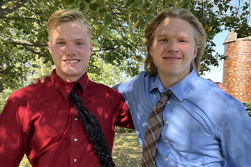 Brothers Ricky and Philip Husband