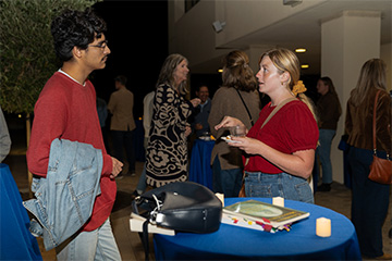 Inkwell in Malibu attendees mingling