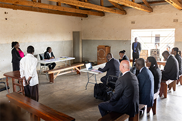 Malawi court room
