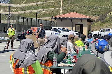 Topping-out ceremony to celebrate Clark Construction trade partners for their dedication to their work.