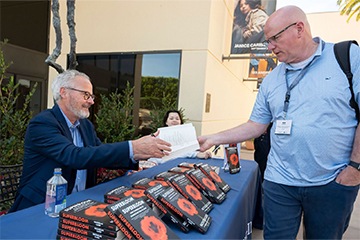 Carr hosted a book signing of Superbloom