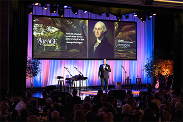 President Jim Gash at the 47th annual Pepperdine Associates dinner