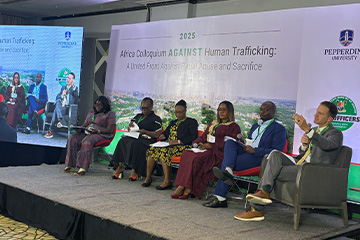 Colloquium Against Human Trafficking at the Radisson Blu Hotel in Lagos, Nigeria