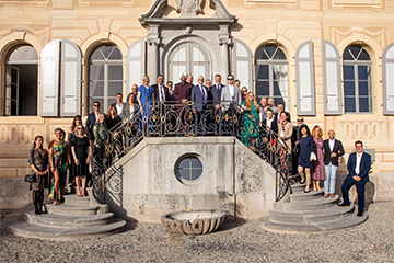 MLC global training program group photo at Château d’Hauteville campus