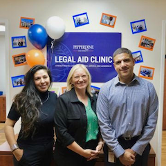 Edith Salomon, Brittany Stringfellow Otey, and Isai Cortez