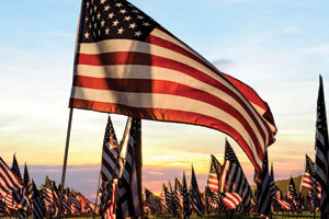 Waves of Flags - Pepperdine University