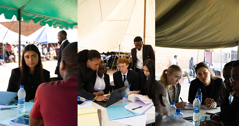 Students at the Malawi Prison Project