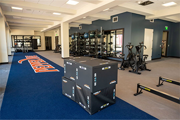 First floor gym equipment for use this August 20