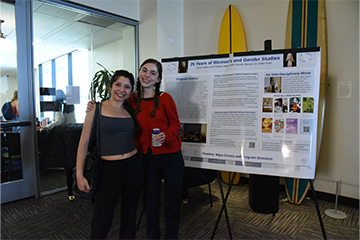 Students at WGS event