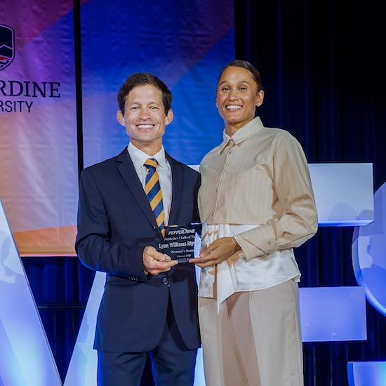 Tanner Gardner and Lynn Williams Biyendolo