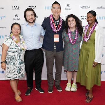 Pepperdine's production team at HIFF