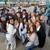 Seaver College students in Italy