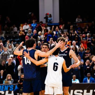 Final Four Bound, the Pepperdine University Men’s Volleyball Team Is Equipped to Handle Adversity