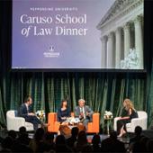 United States Solicitors General Elizabeth B. Prelogar and Noel Francisco 2025 Caruso Law Dinner