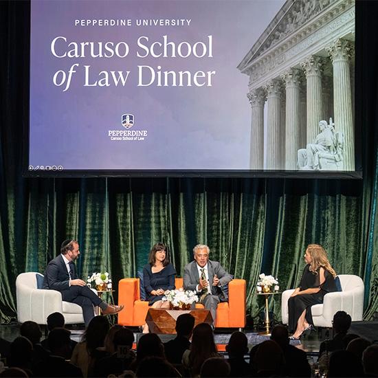 United States Solicitors General Elizabeth B. Prelogar and Noel Francisco 2025 Caruso Law Dinner
