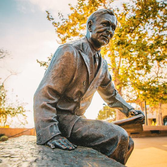 George Pepperdine statue