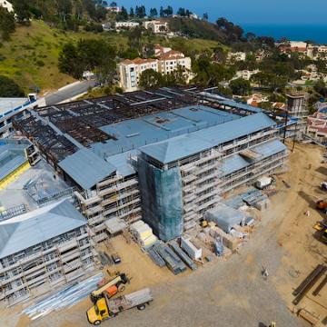 Mountain at Mullin Park topping out