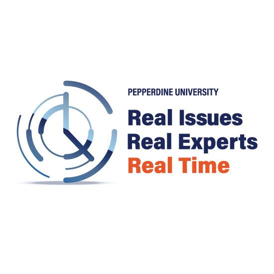 Logo for Real Issues, Real Experts, Real Time