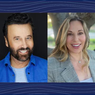 Yakov Smirnoff and Margaret Moodian
