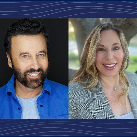 Yakov Smirnoff and Margaret Moodian