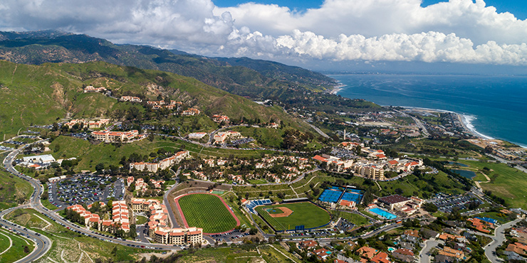 Vista shot of Malibu campus
