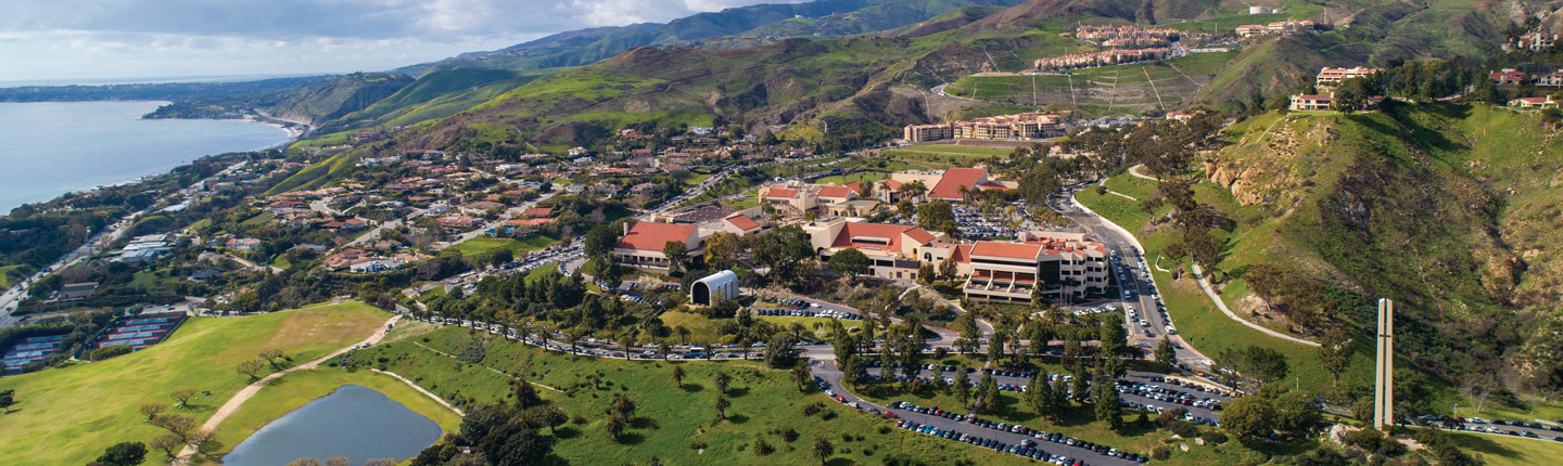 Pepperdine University Campus in Malibu, CA