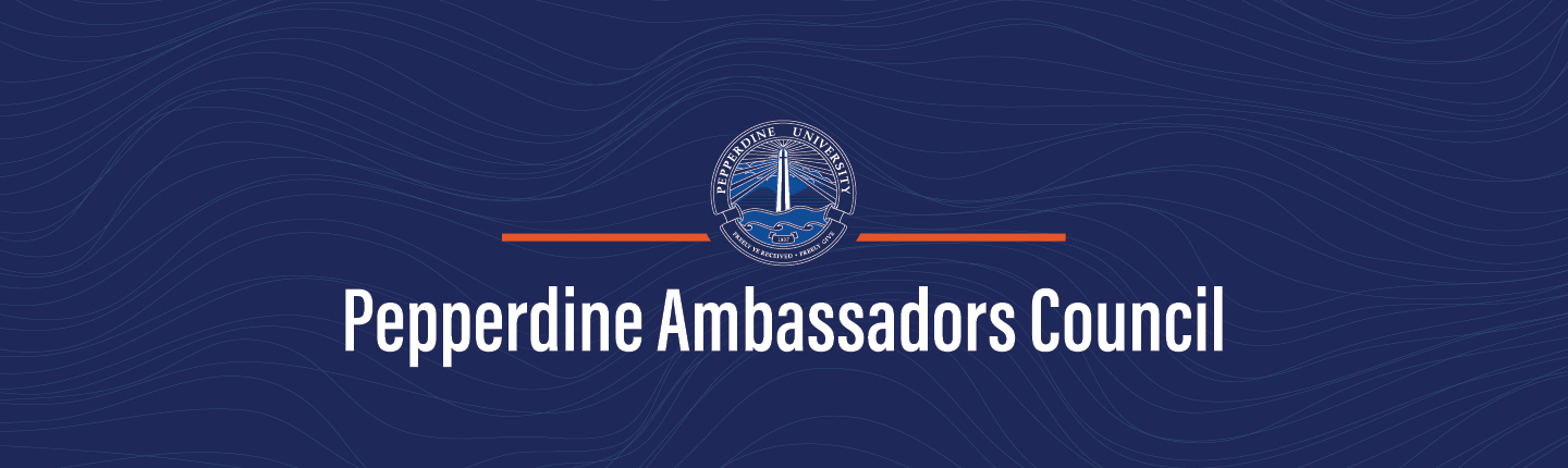 Pepperdine Ambassadors Council with University Seal